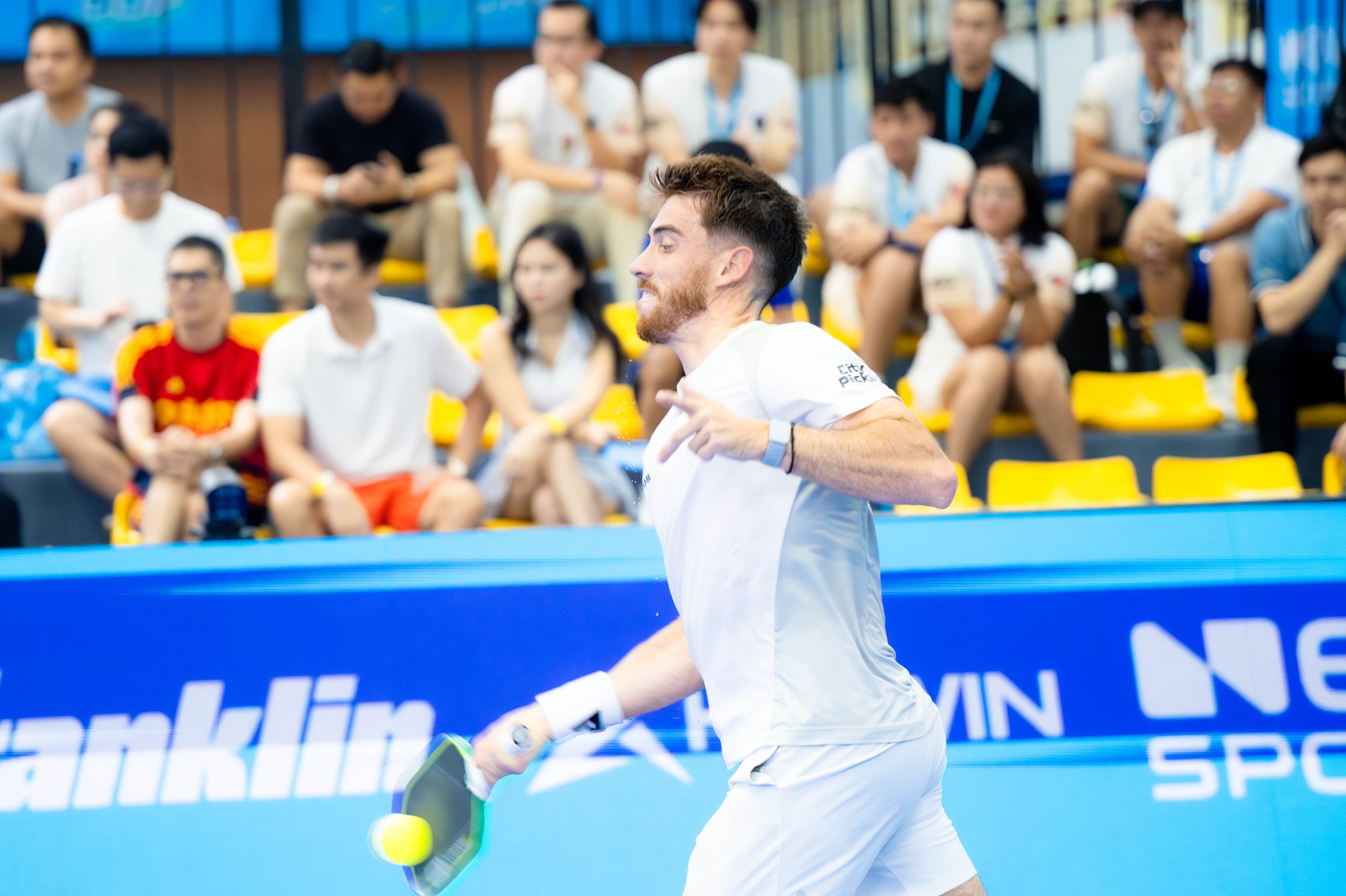 Đẳng cấp: Trương Vinh Hiển thắng nghẹt thở tay vợt Top 2 thế giới gi&agrave;nh v&eacute; v&agrave;o chung kết PPA Asia 1000 Hanoi Cup- Ảnh 13.