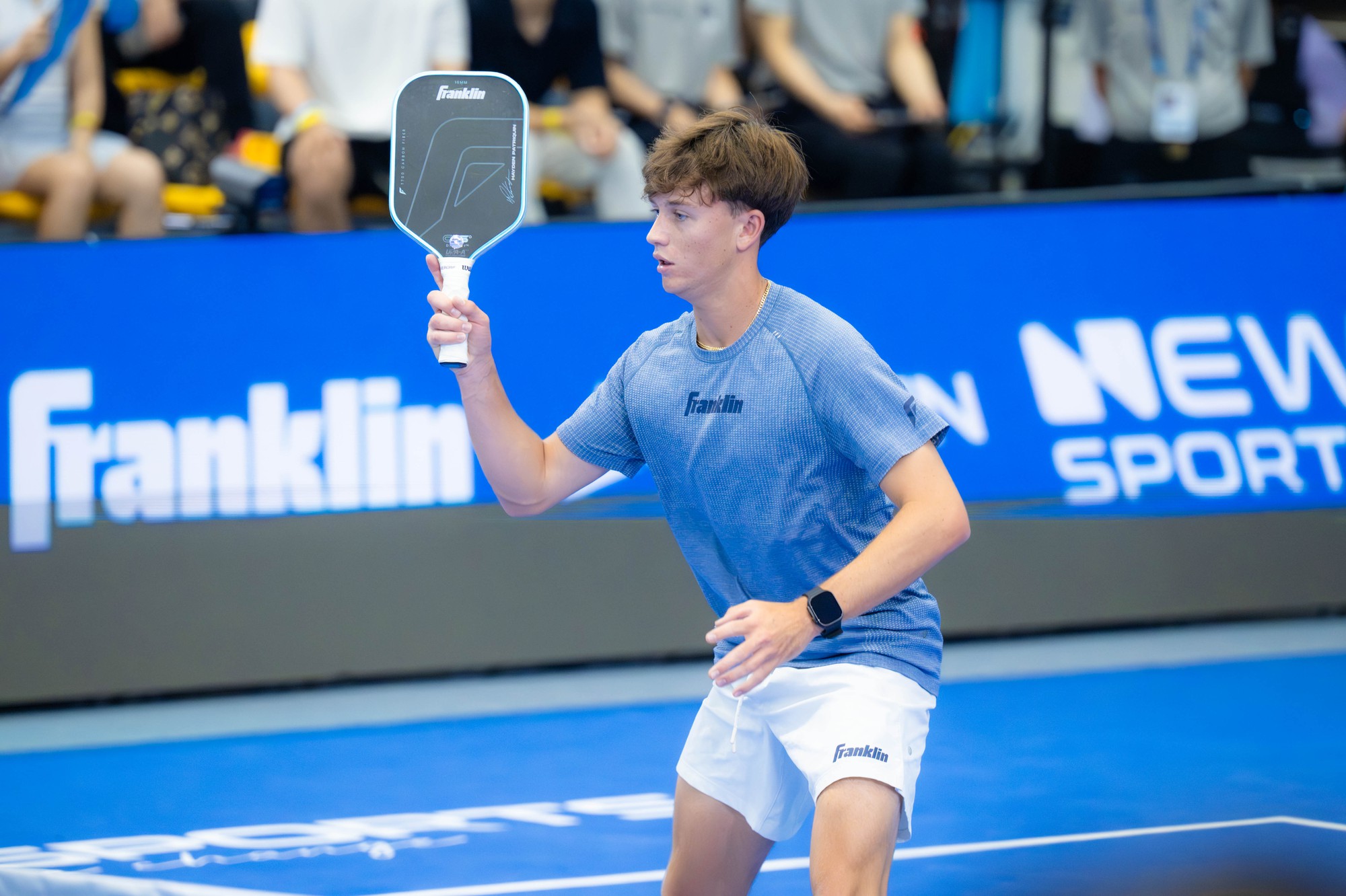 Dở kh&oacute;c dở cười: Hayden Patriquin mất vợt v&igrave; mải m&ecirc; ăn mừng chiến thắng kịch t&iacute;nh ở PPA Asia 1000- Ảnh 4.