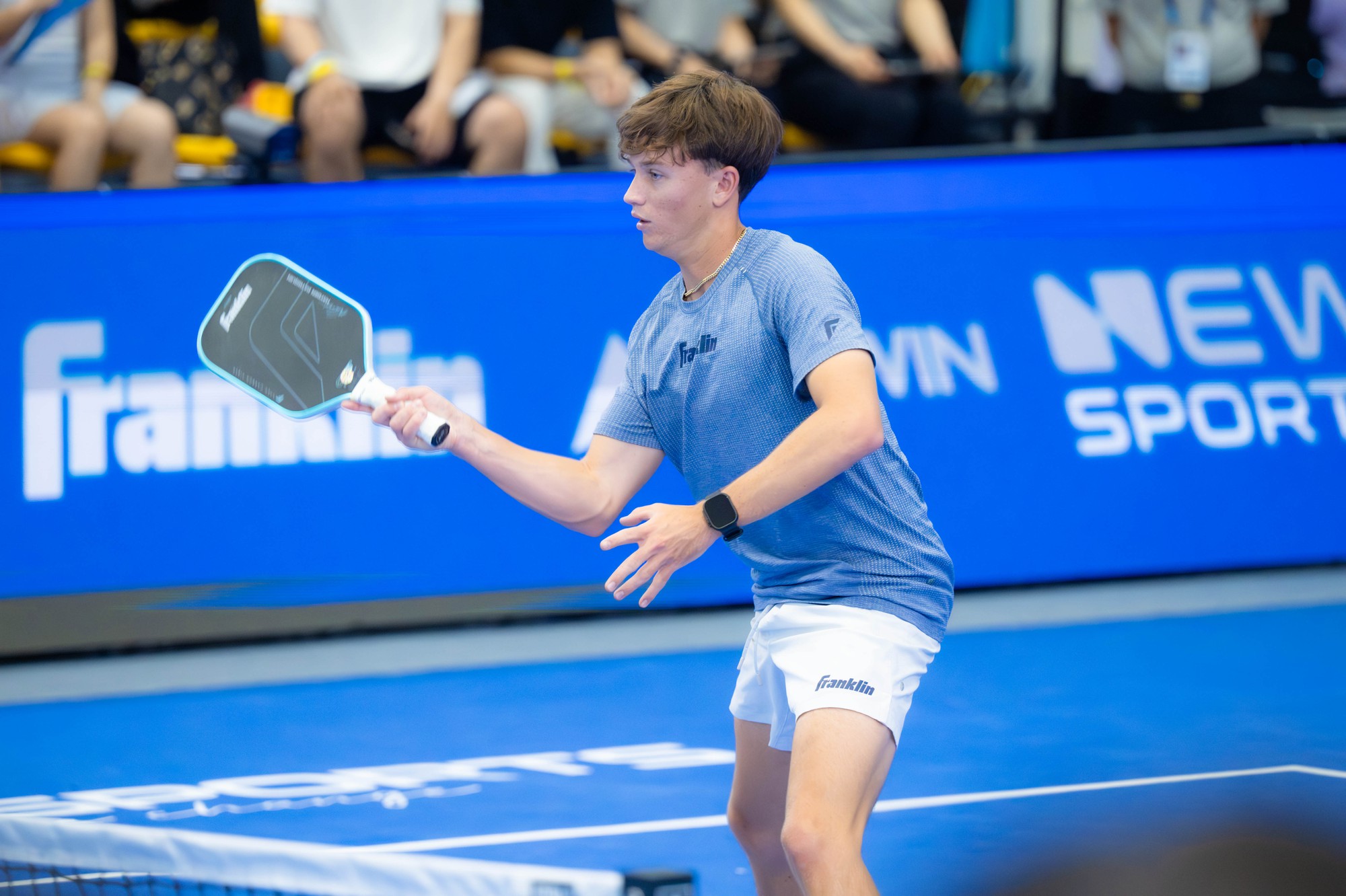 Dở kh&oacute;c dở cười: Hayden Patriquin mất vợt v&igrave; mải m&ecirc; ăn mừng chiến thắng kịch t&iacute;nh ở PPA Asia 1000- Ảnh 6.