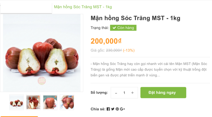 3-4 tr&aacute;i mận hồng gi&aacute; 200.000 đồng, kh&aacute;ch vẫn xuống tiền mua- Ảnh 2.