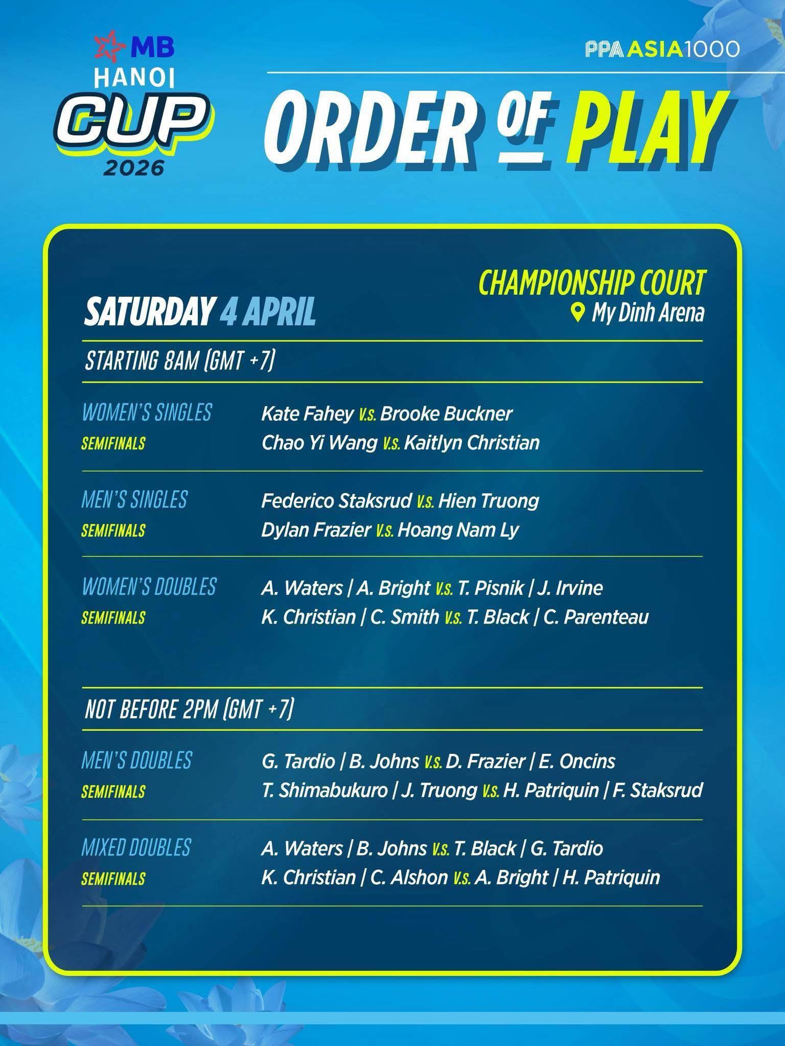 PPA Asia 1000 Hanoi Cup hôm nay: Kỳ vọng chiến thắng từ Trương Vinh Hiển và Lý Hoàng Nam- Ảnh 1. PPA Asia 1000 Hanoi Cup hôm nay: Kỳ vọng chiến thắng từ Trương Vinh Hiển và Lý Hoàng Nam- Ảnh 1.