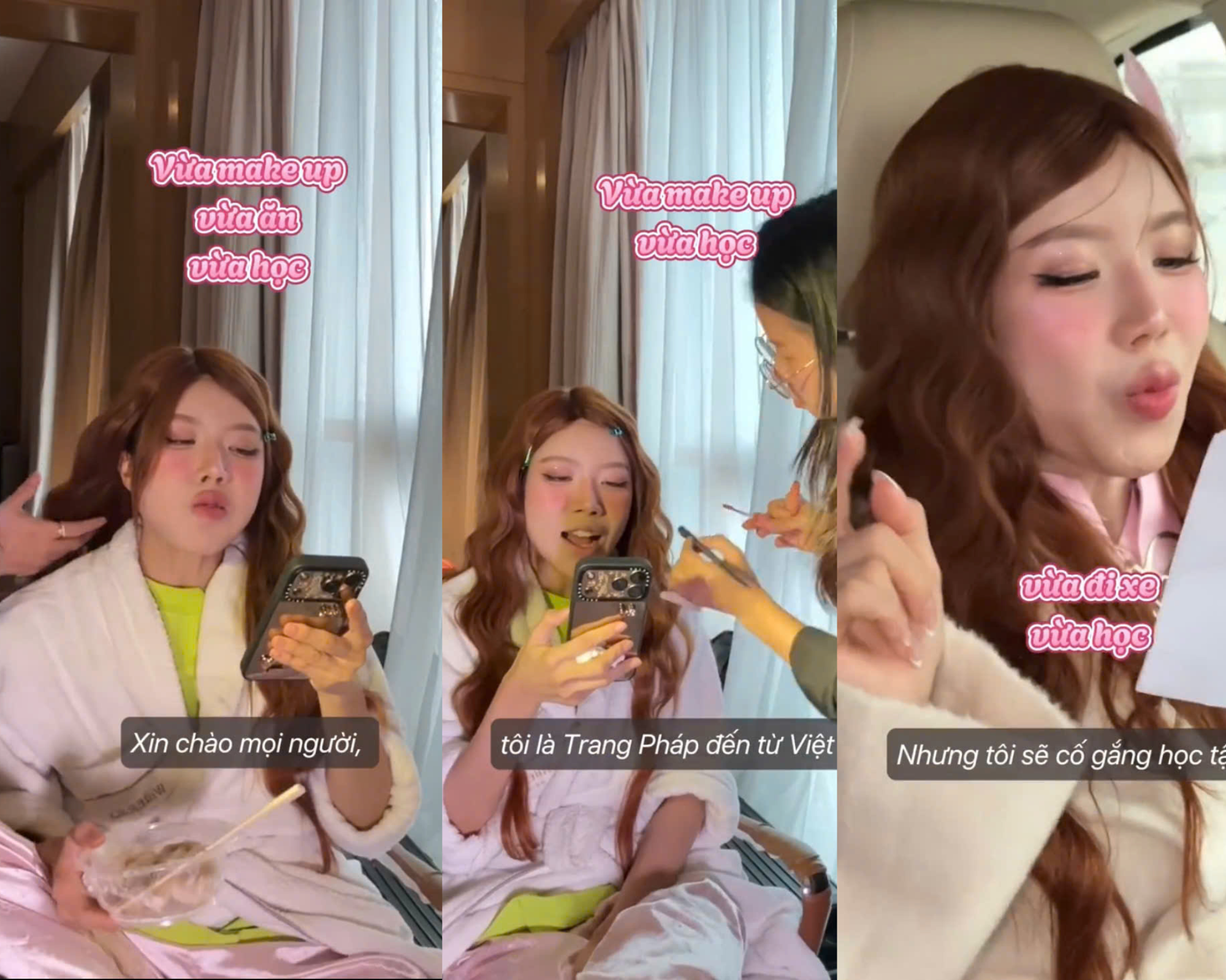 Trang Pháp gây sốt vì nói tiếng Trung cực chuẩn tại show Trung Quốc, hóa ra là dùng "phao"!- Ảnh 1. Trang Pháp gây sốt vì nói tiếng Trung cực chuẩn tại show Trung Quốc, hóa ra là dùng "phao"!- Ảnh 1.