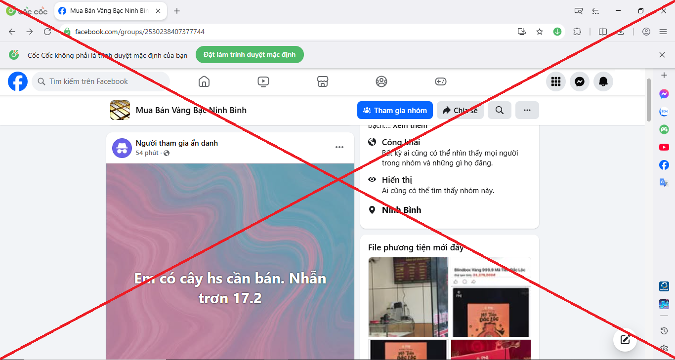 Gi&aacute; v&agrave;ng biến động: C&ocirc;ng an cảnh b&aacute;o khẩn đến người mua, b&aacute;n v&agrave;ng- Ảnh 1.