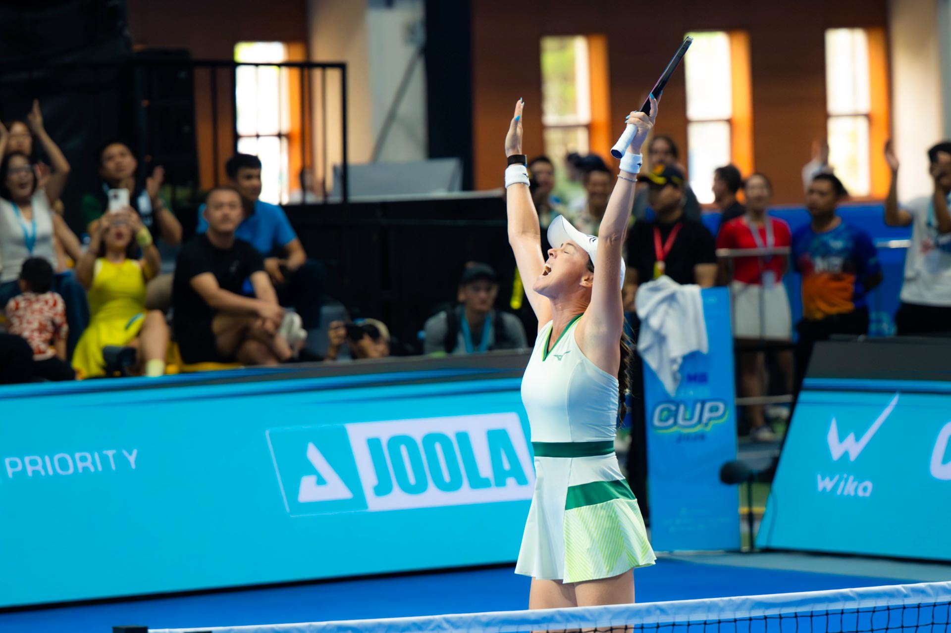 Quá hay: Kaitlyn Christian 2 lần lội ngược dòng cực đỉnh, chính thức đăng quang ngôi vô địch đơn nữ PPA Hanoi- Ảnh 3. Quá hay: Kaitlyn Christian 2 lần lội ngược dòng cực đỉnh, chính thức đăng quang ngôi vô địch đơn nữ PPA Hanoi- Ảnh 3.