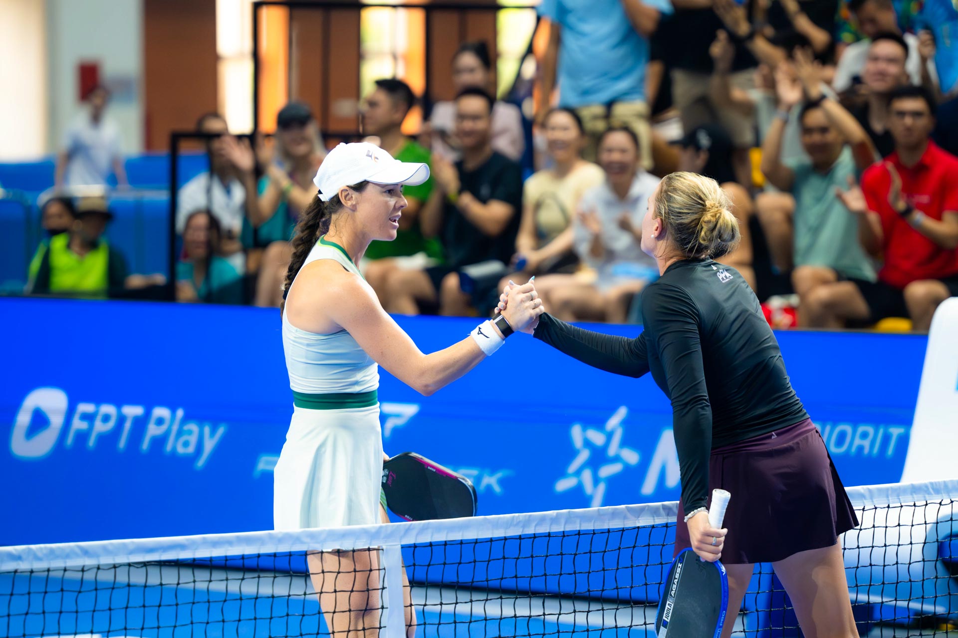 Quá hay: Kaitlyn Christian 2 lần lội ngược dòng cực đỉnh, chính thức đăng quang ngôi vô địch đơn nữ PPA Hanoi- Ảnh 4. Quá hay: Kaitlyn Christian 2 lần lội ngược dòng cực đỉnh, chính thức đăng quang ngôi vô địch đơn nữ PPA Hanoi- Ảnh 4.