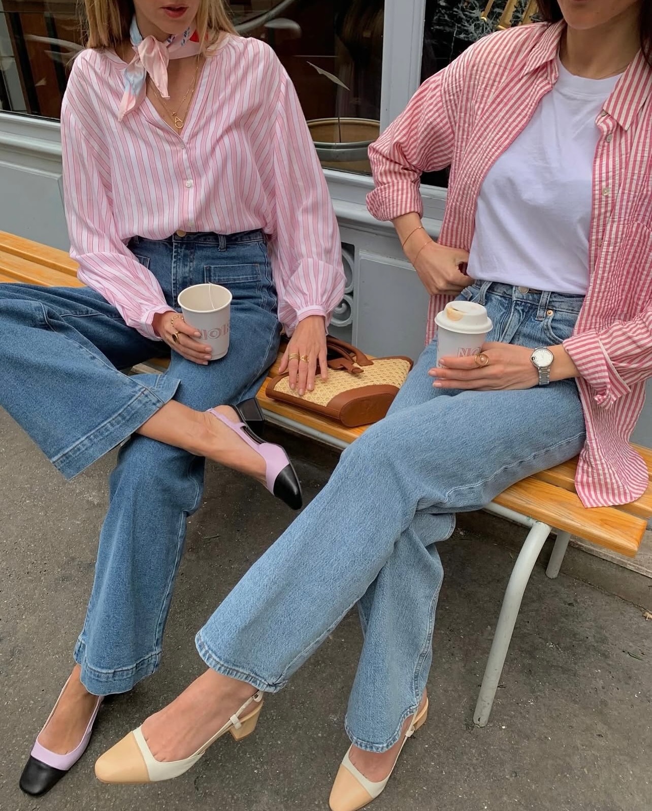 5 c&aacute;ch mặc quần jeans trong m&ugrave;a h&egrave; của phụ nữ Ph&aacute;p- Ảnh 5.