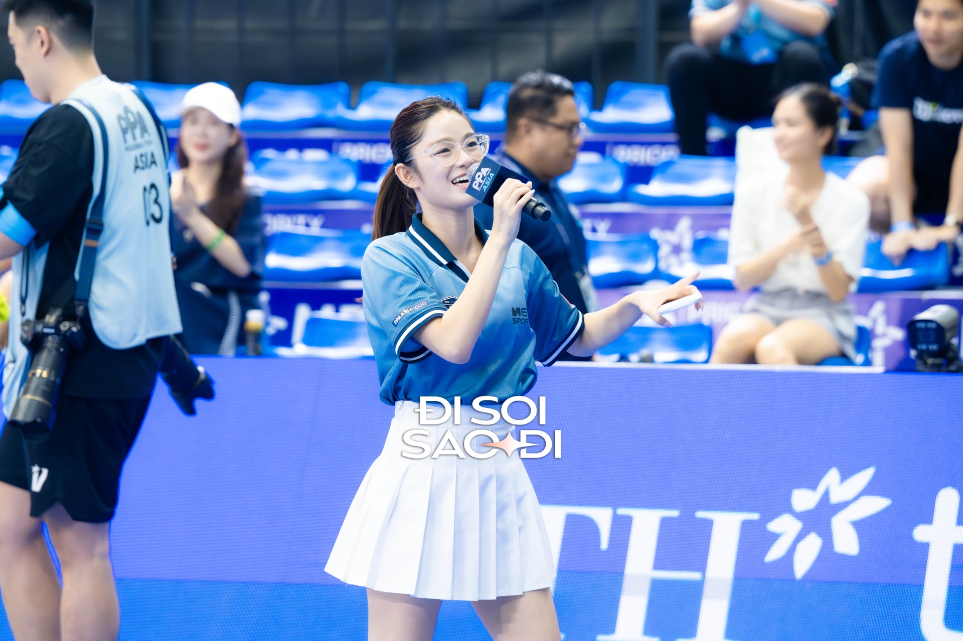 Danh t&iacute;nh MC xinh đẹp ở PPA Asia 1000: Tốt nghiệp RMIT, từng thi Hoa hậu- Ảnh 2.