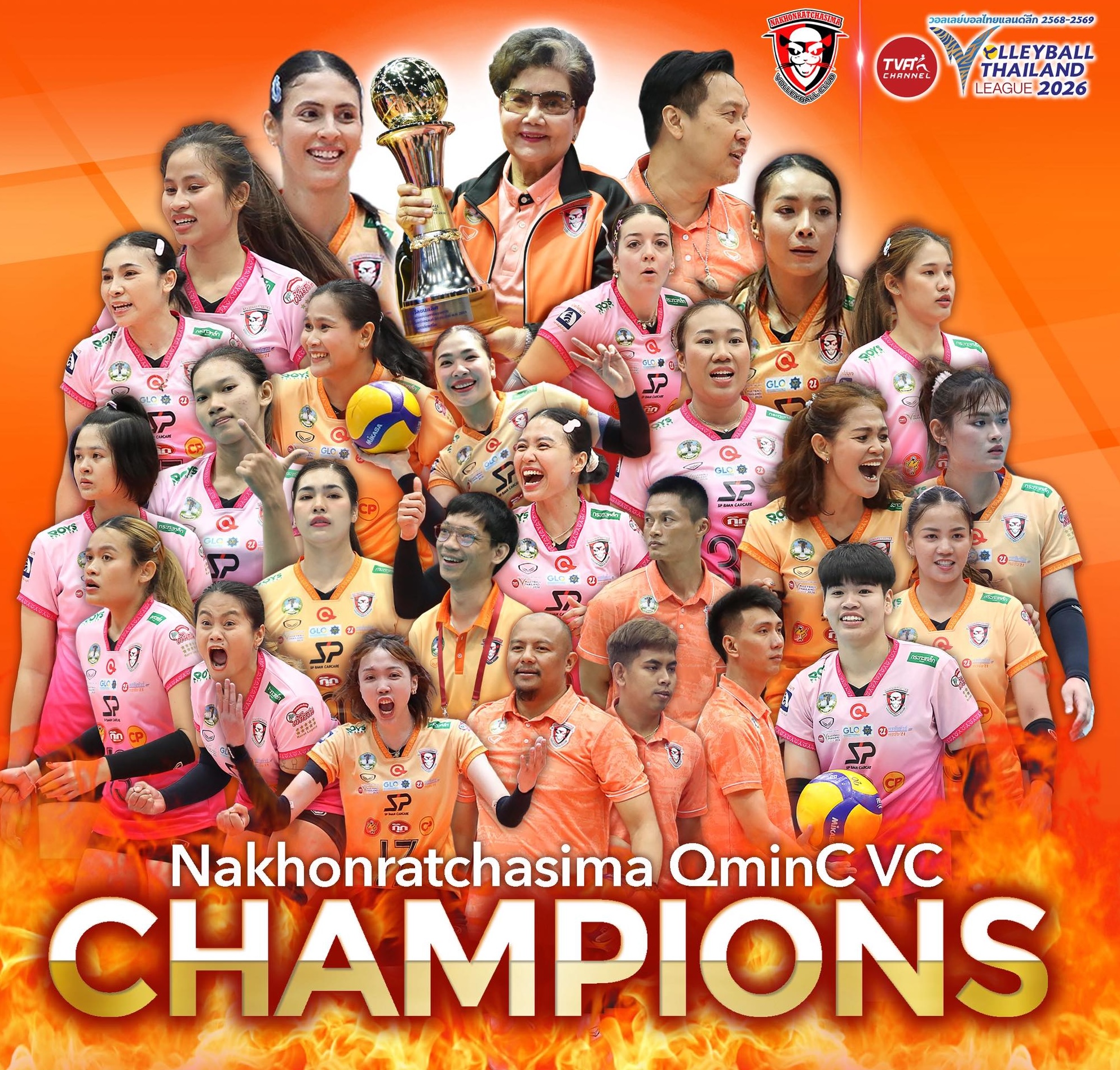 L&yacute; Thị Luyến cao hơn cả "khủng long" Trần Thị Thanh Thu&yacute; gi&agrave;nh ng&ocirc;i v&ocirc; địch b&oacute;ng chuyền Th&aacute;i Lan l&agrave; ai?- Ảnh 1.