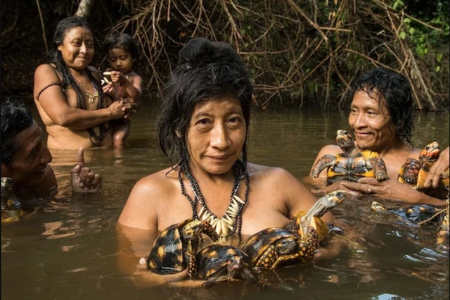 Bộ tộc biệt lập nhất ở Amazon khiến thế giới ngỡ ng&agrave;ng với h&igrave;nh ảnh người trẻ d&ugrave;ng smartphone nhoay nho&aacute;y- Ảnh 1.