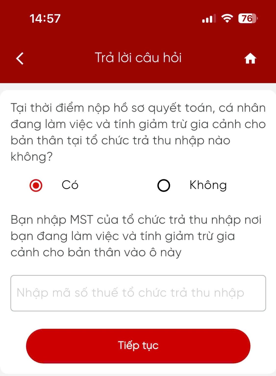 C&aacute;ch quyết to&aacute;n thuế tr&ecirc;n eTax Mobile mới nhất 2026- Ảnh 5.