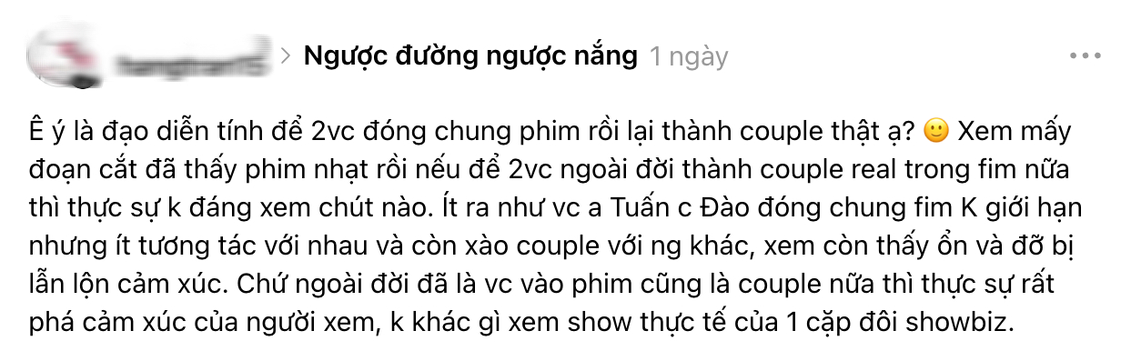 Phim Việt giờ v&agrave;ng mới chiếu đ&atilde; bị ch&ecirc; tơi tả: Nam ch&iacute;nh l&uacute;c n&agrave;o cũng &ldquo;khinh khỉnh&rdquo;, nữ ch&iacute;nh sao m&agrave; nhạt thế- Ảnh 4.