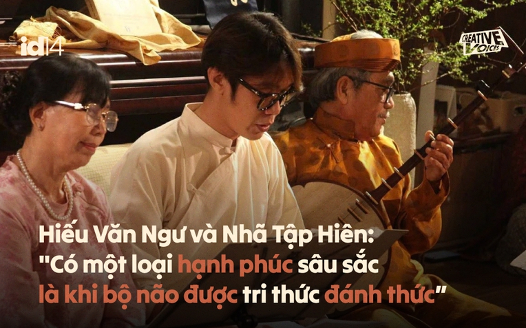 Hiếu Văn Ngư v&agrave; Nh&atilde; Tập Hi&ecirc;n: "C&oacute; một loại hạnh ph&uacute;c s&acirc;u sắc l&agrave; khi bộ n&atilde;o được tri thức đ&aacute;nh thức&rdquo;- Ảnh 1.