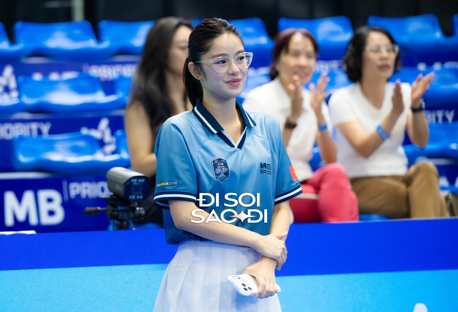 Danh t&iacute;nh MC xinh đẹp ở PPA Asia 1000: Tốt nghiệp RMIT, từng thi Hoa hậu- Ảnh 1.