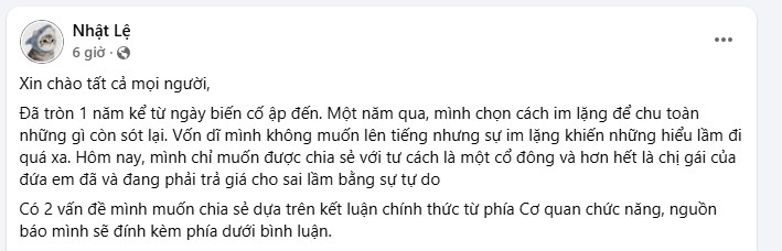 Tr&ograve;n 1 năm Quang Linh Vlogs bị bắt, chị g&aacute;i: &ldquo;Em m&igrave;nh đ&atilde; sai v&agrave; đ&atilde; trả gi&aacute; bằng những ng&agrave;y th&aacute;ng tăm tối nhất của cuộc đời..."- Ảnh 2.