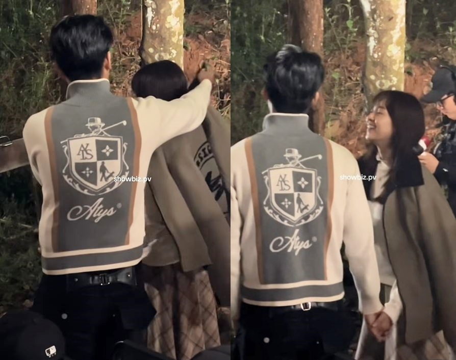 Bắt quả tang cặp sao Việt l&eacute;n nắm tay nhau giữa nơi đ&ocirc;ng người, y&ecirc;u nhau thật rồi th&igrave; c&ocirc;ng khai ngay đi- Ảnh 1.