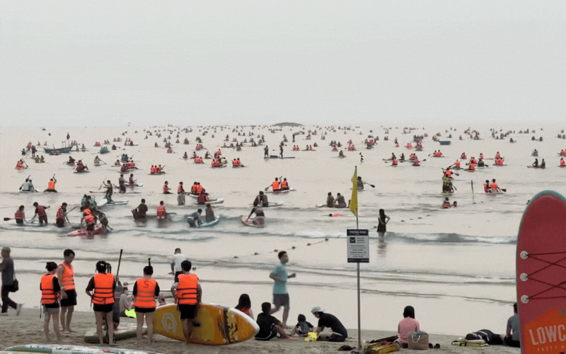 Đ&agrave; Nẵng đang đ&ocirc;ng như thế n&agrave;o, chỉ cần xem clip n&agrave;y l&agrave; đủ!- Ảnh 1.