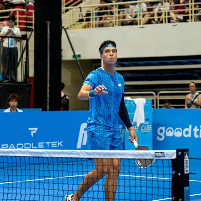 Tay vợt top 20 thế giới Pablo Tellez: "T&ocirc;i ấn tượng với L&yacute; Ho&agrave;ng Nam"- Ảnh 1.