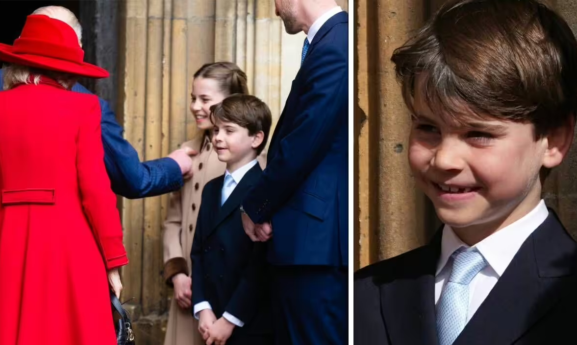 Khoảnh khắc "tan chảy": Vua Charles cưng nựng Ho&agrave;ng tử &uacute;t Louis, cậu b&eacute; tinh nghịch ng&agrave;y n&agrave;o giờ chững chạc đến bất ngờ!- Ảnh 4.