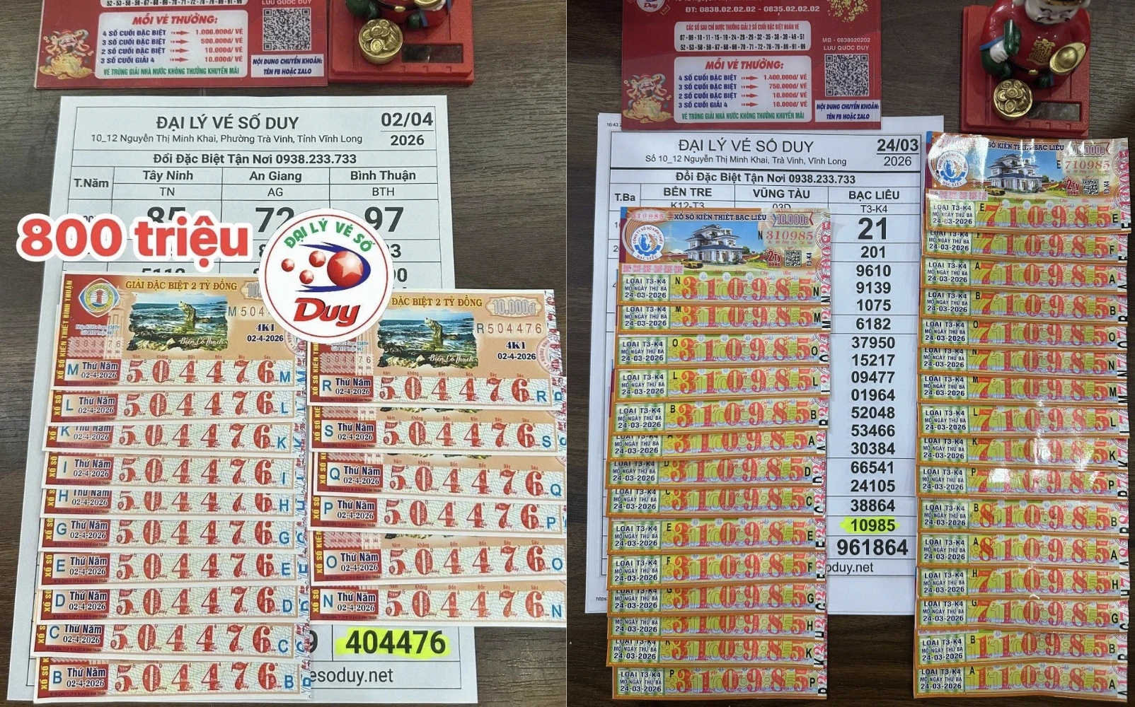 2 lần tr&uacute;ng số trong v&ograve;ng 8 ng&agrave;y, ch&agrave;ng trai vội nhờ chủ đại l&yacute; l&agrave;m một việc li&ecirc;n quan Thần T&agrave;i -Thổ Địa khiến nhiều người t&ograve; m&ograve;- Ảnh 1.