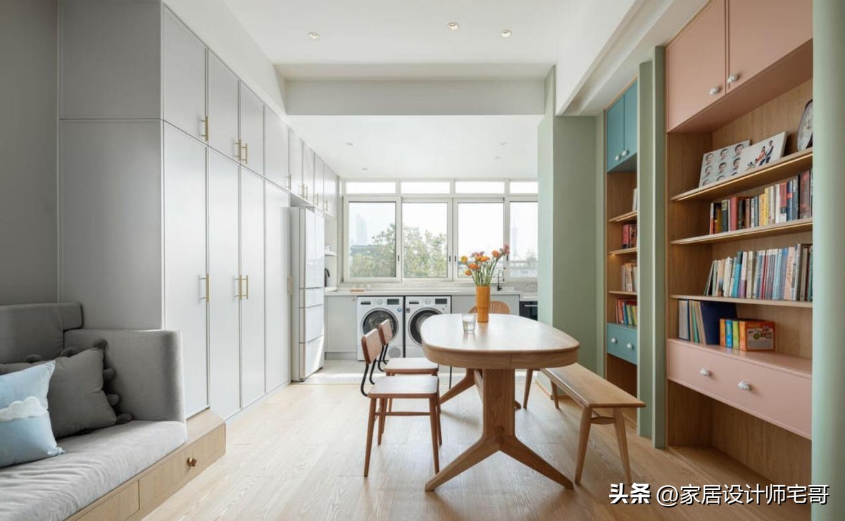 Nh&agrave; 55m&sup2; vẫn đủ 4 ph&ograve;ng ngủ, 2 vệ sinh cho 6 người: C&aacute;ch bố tr&iacute; khiến ai cũng muốn học theo- Ảnh 11.