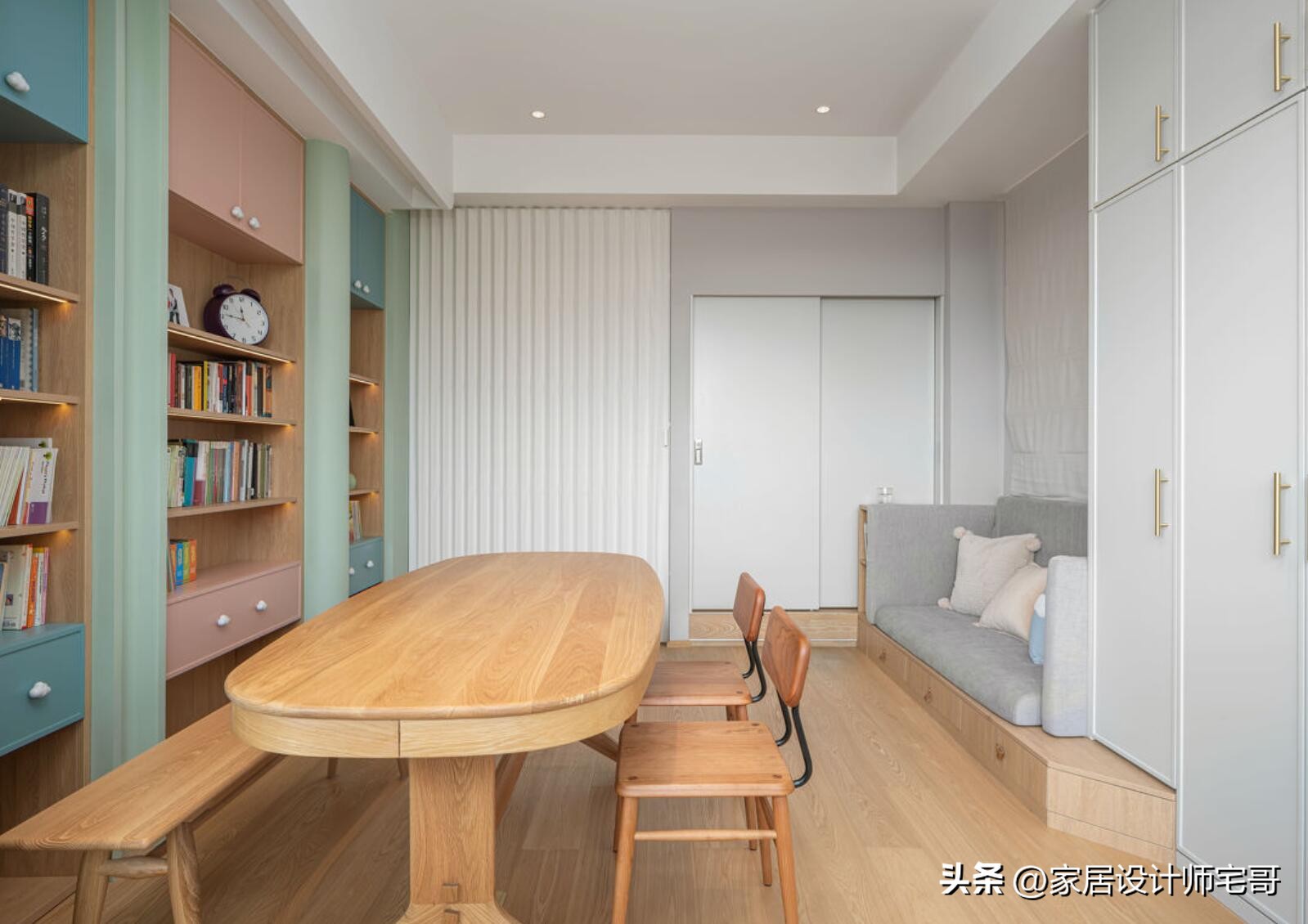 Nh&agrave; 55m&sup2; vẫn đủ 4 ph&ograve;ng ngủ, 2 vệ sinh cho 6 người: C&aacute;ch bố tr&iacute; khiến ai cũng muốn học theo- Ảnh 2.