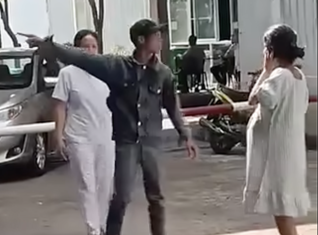 C&ocirc;ng an l&agrave;m việc với người t&aacute;t thai phụ song sinh trong bệnh viện ở L&acirc;m Đồng - Ảnh 1.