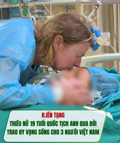 Tiễn biệt c&ocirc; g&aacute;i người Anh hiến tạng: 'Bạn đến như lữ kh&aacute;ch, rời đi như người h&ugrave;ng' - Ảnh 2.