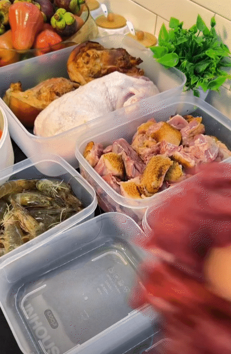 Cầm 1 triệu đi chợ cho cả tuần: Mẹ đảm H&agrave; Nội tiết kiệm 50% chi ph&iacute; m&agrave; bữa ăn vẫn đủ đầy dinh dưỡng cho gia đ&igrave;nh 4 người- Ảnh 18.