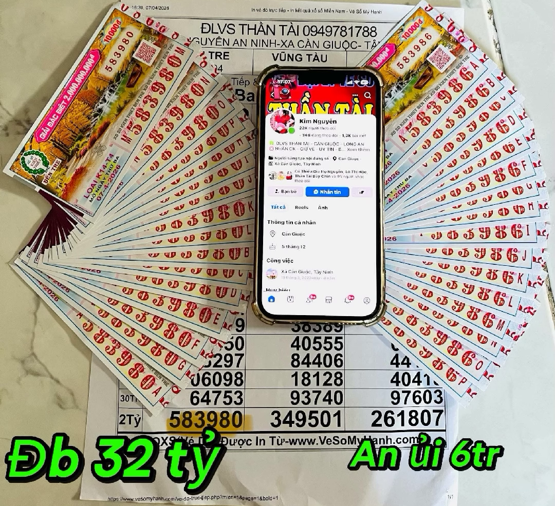 Kh&aacute;ch h&agrave;ng tr&uacute;ng độc đắc 32 tỉ đồng xổ số miền Nam với v&eacute; số online - Ảnh 2.