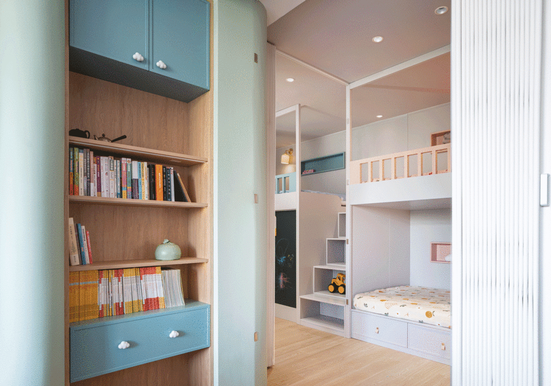 Nh&agrave; 55m&sup2; vẫn đủ 4 ph&ograve;ng ngủ, 2 vệ sinh cho 6 người: C&aacute;ch bố tr&iacute; khiến ai cũng muốn học theo- Ảnh 1.