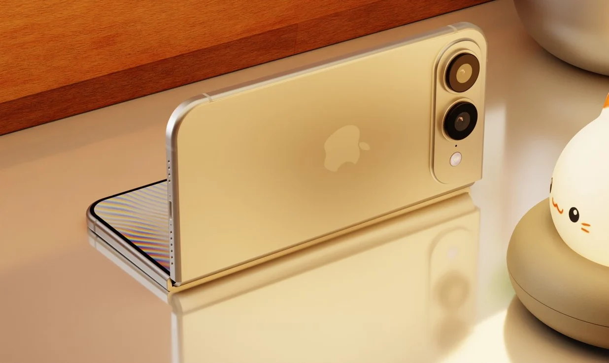 iPhone gập đầu tiên lộ diện thiết kế- Ảnh 2. iPhone gập đầu tiên lộ diện thiết kế- Ảnh 2.