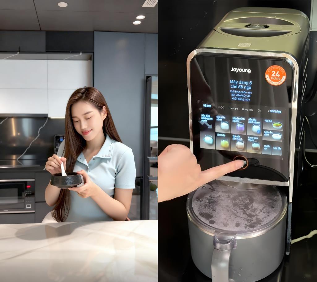 Hoa hậu Đỗ H&agrave;, Khoai Lang Thang v&agrave; Thu Nhi Eatclean tiết lộ b&iacute; quyết gi&uacute;p v&agrave;o bếp nh&agrave;n t&ecirc;nh - Ảnh 1.