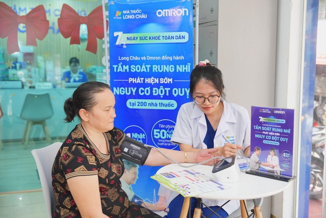 Long Ch&acirc;u, Bayer v&agrave; OMRON hợp lực triển khai tầm so&aacute;t rung nhĩ, ph&ograve;ng đột quỵ tr&ecirc;n diện rộng- Ảnh 7.