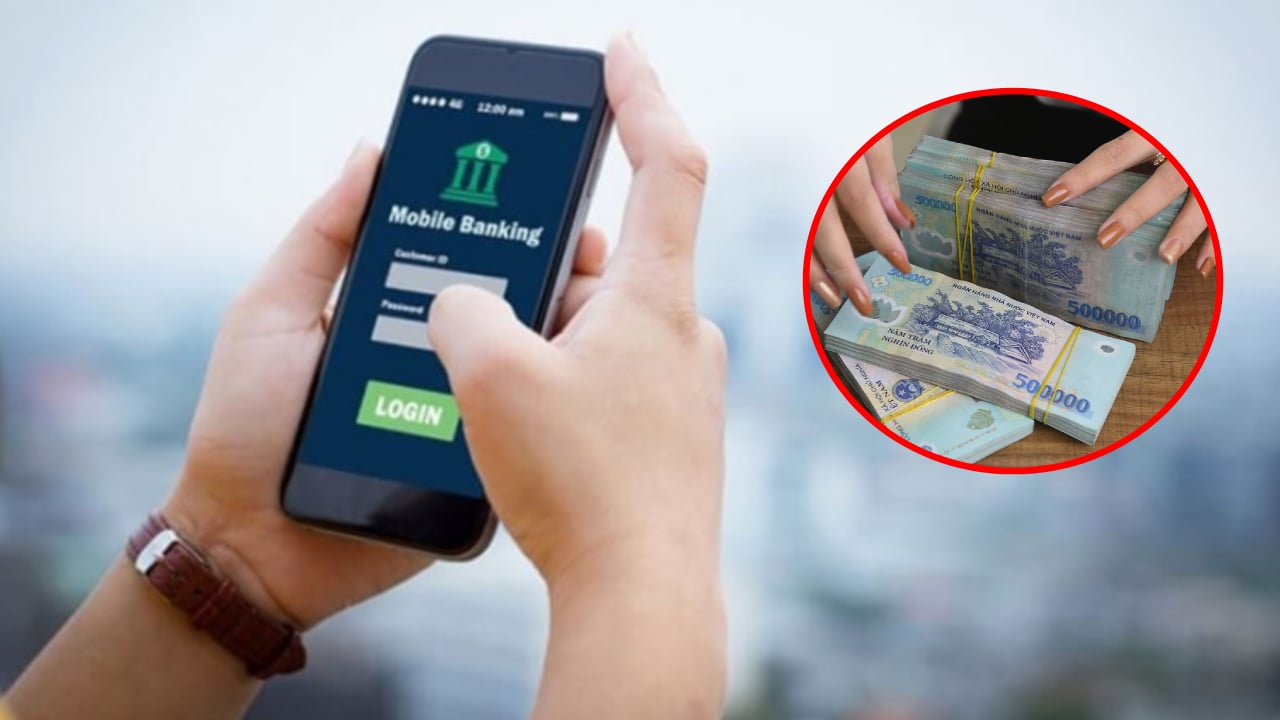 C&ocirc;ng an th&ocirc;ng b&aacute;o người d&ugrave;ng ng&acirc;n h&agrave;ng nếu t&agrave;i khoản nhận tiền c&oacute; nội dung sau- Ảnh 1.