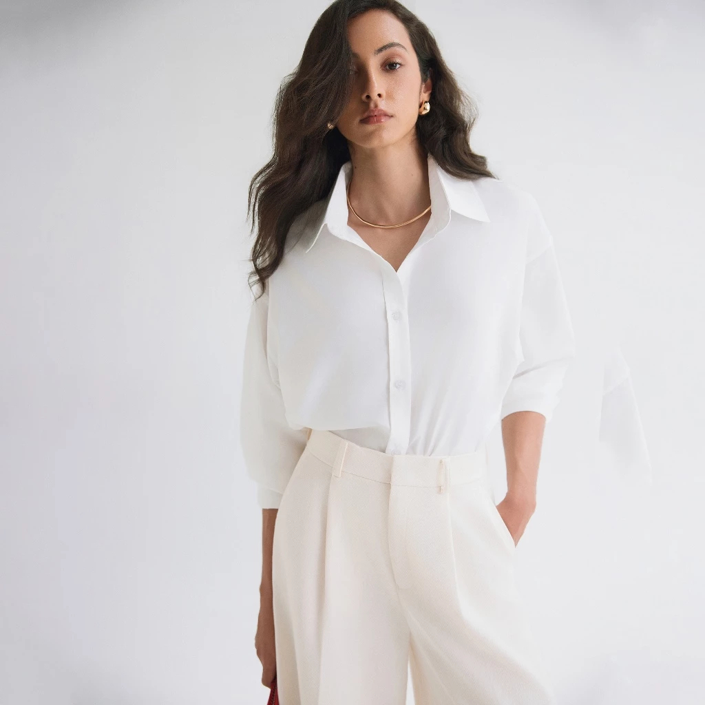 Triệu Lộ Tư kh&ocirc;ng cao nhưng mặc g&igrave; cũng đẹp, đến &aacute;o sơ mi basic cũng "ch&aacute;y h&agrave;ng" theo c&ocirc;- Ảnh 11.