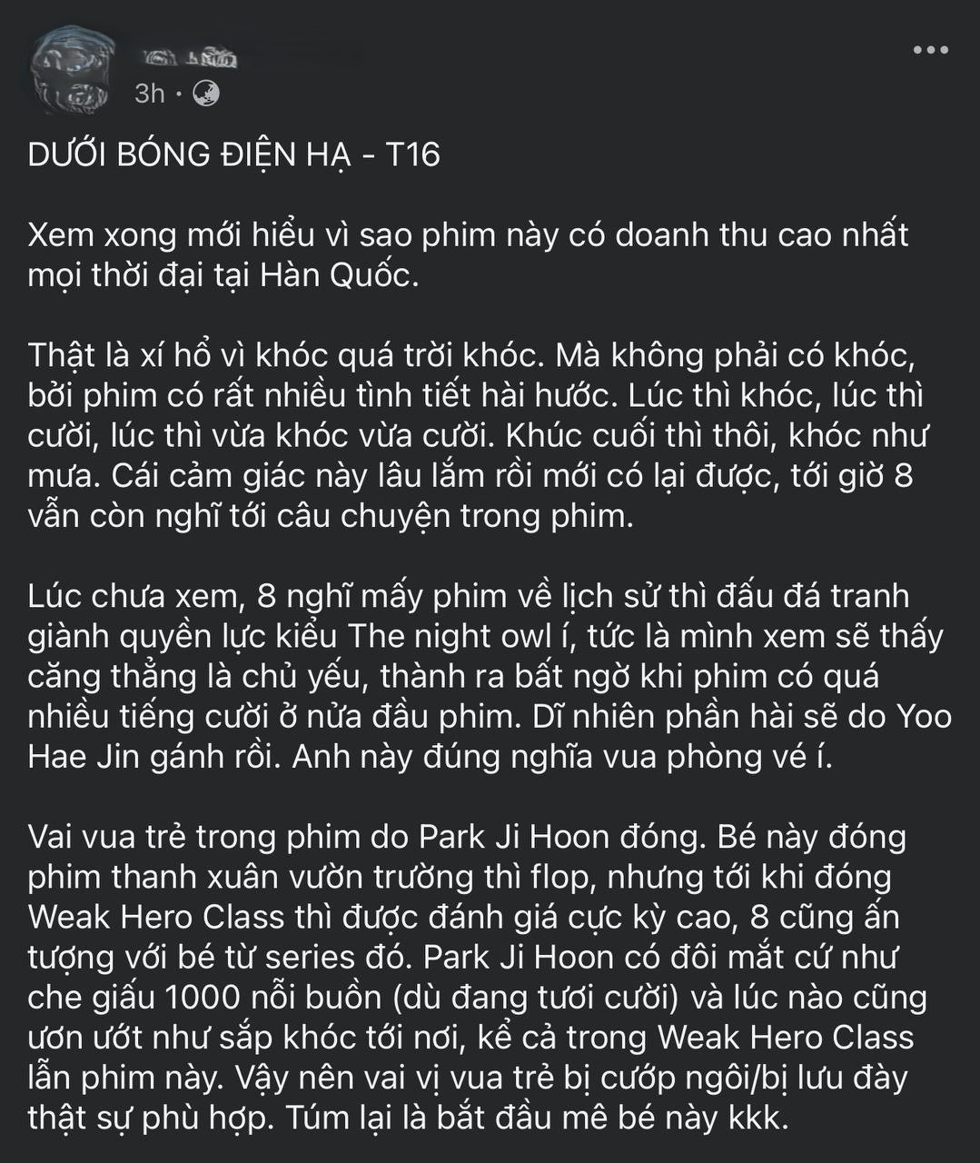 MXH Việt đang khen tới tấp phim H&agrave;n &ldquo;hay kinh khủng&rdquo;: Nam ch&iacute;nh x&eacute; sử bước ra, đ&ocirc;i mắt chất chứa 1000 nỗi buồn- Ảnh 2.