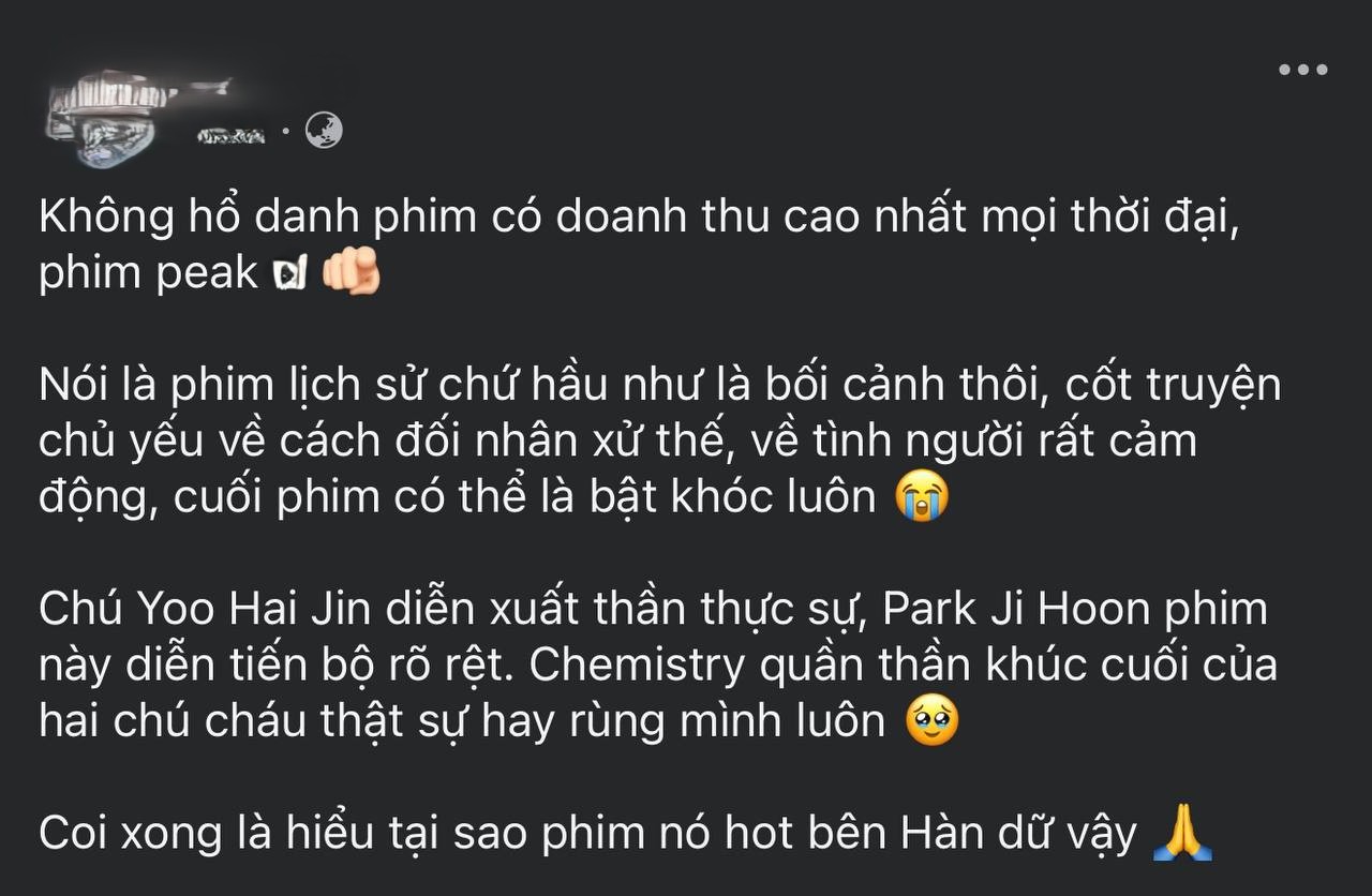 MXH Việt đang khen tới tấp phim H&agrave;n &ldquo;hay kinh khủng&rdquo;: Nam ch&iacute;nh x&eacute; sử bước ra, đ&ocirc;i mắt chất chứa 1000 nỗi buồn- Ảnh 4.