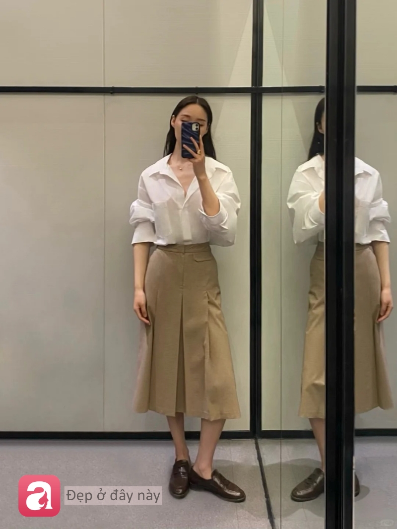 Kh&ocirc;ng cần nhiều đồ: 10 outfit tối giản nhưng đủ khiến bạn to&aacute;t l&ecirc;n vẻ ngo&agrave;i "quiet luxury"- Ảnh 6.