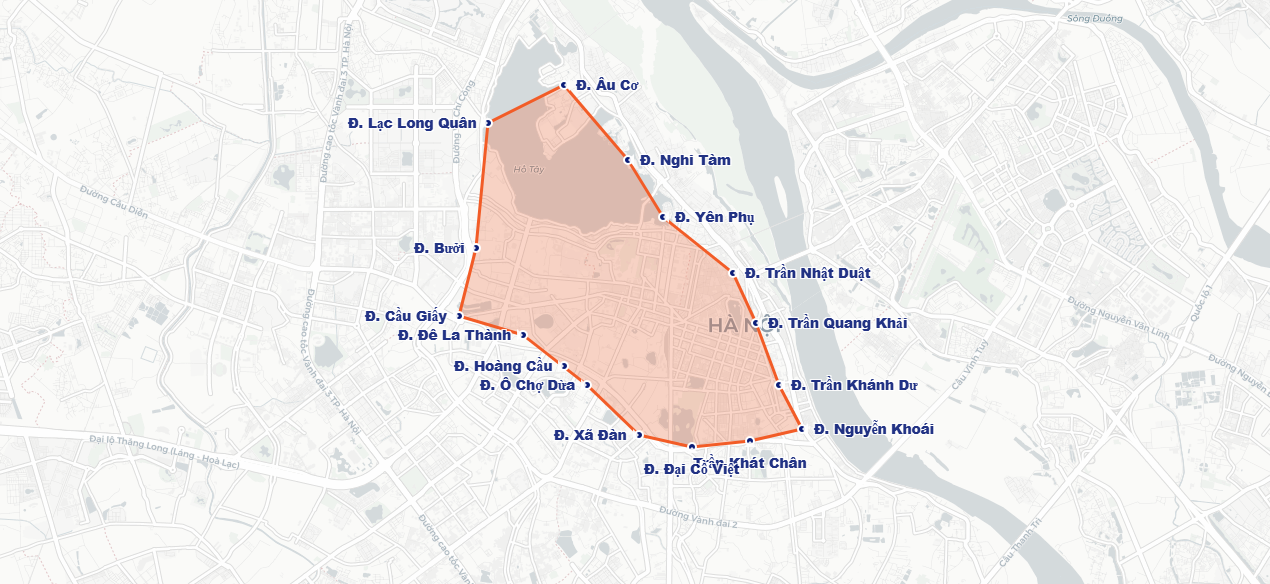 Từ 1/7, Hà Nội không cấm xe chạy xăng nhưng áp dụng một điều: Hàng triệu tài xế cần xem ngay bản đồ này - Ảnh 2.