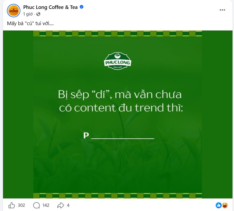 "Tr&ograve; chơi đo&aacute;n từ&rdquo; đang viral l&agrave; g&igrave;? Hot cỡ n&agrave;o m&agrave; vợ Duy Mạnh, fanpage Nh&agrave; T&ugrave; Hỏa L&ograve; cũng bắt trend- Ảnh 5.