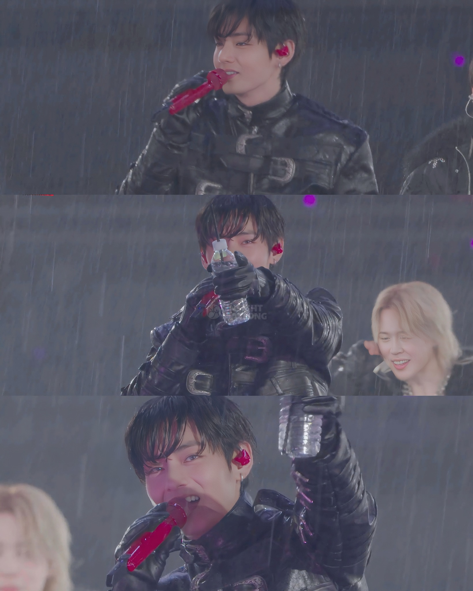 BTS "h&oacute;a thần", đội cả cơn mưa lớn mở m&agrave;n World Tour lớn nhất lịch sử! - Ảnh 3.