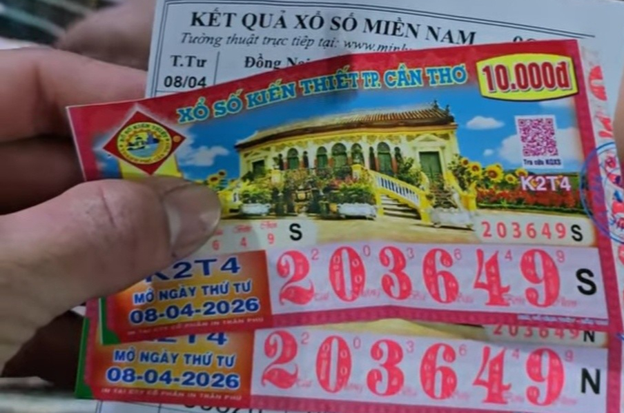 Chiều 9-4, xổ số miền Nam x&aacute;c định nơi tr&uacute;ng 3 giải độc đắc - Ảnh 2.