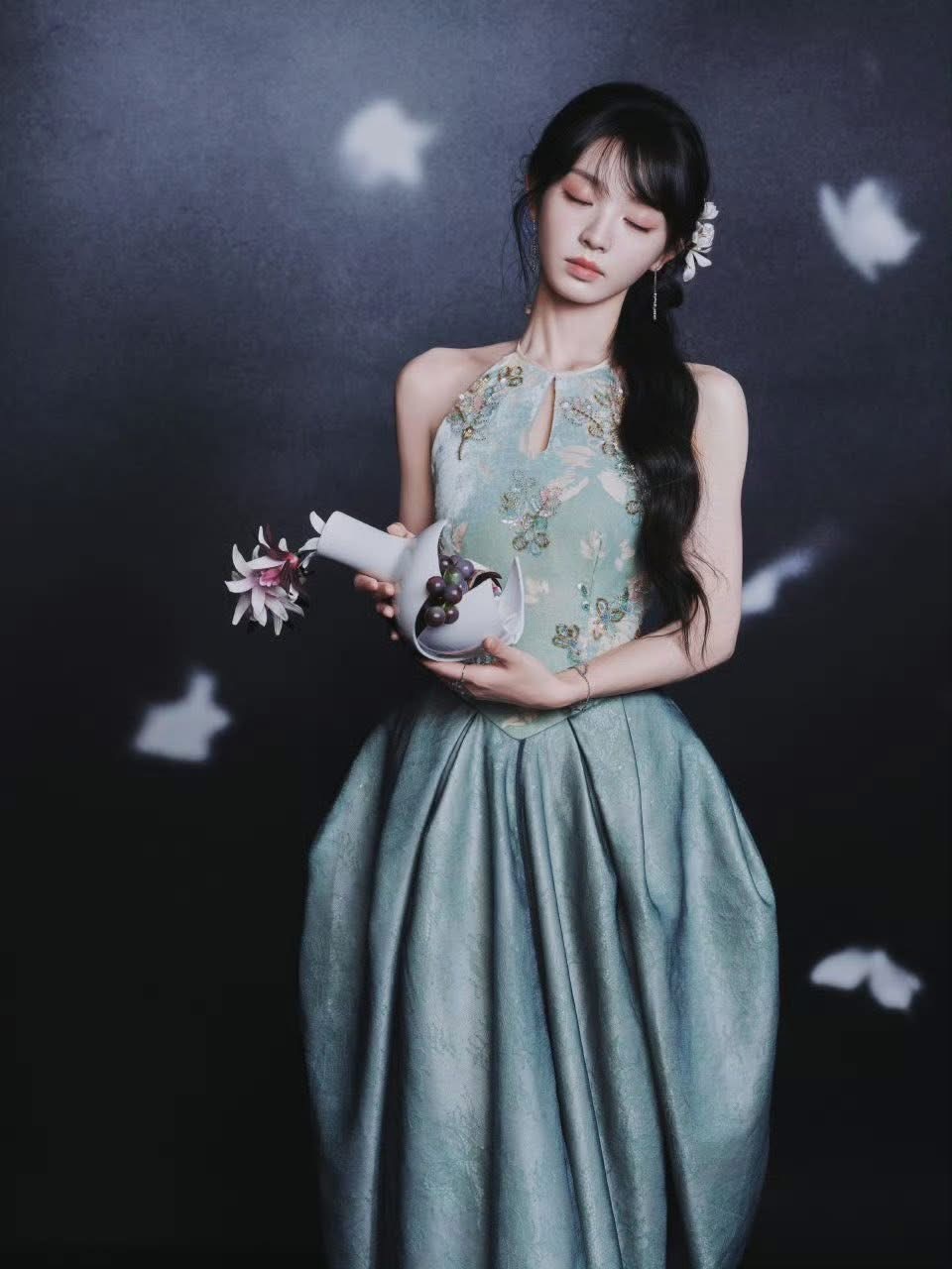 Điền Hi Vi kh&ocirc;ng c&ograve;n cố khoe v&ograve;ng 1, chọn mặc đồ local brand Việt sau sự cố cắt s&oacute;ng- Ảnh 3.