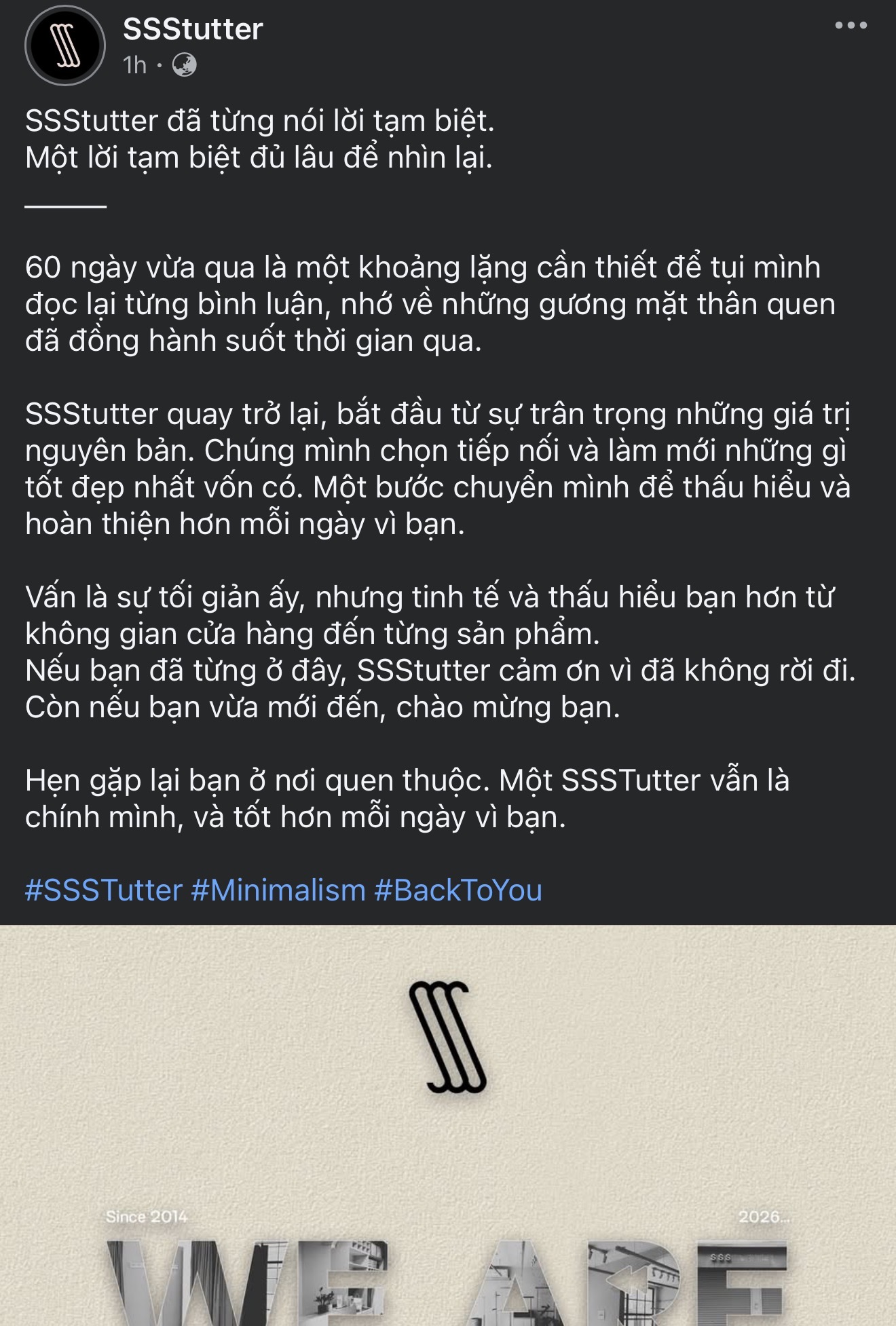 SSStutter v&agrave; chi&ecirc;u marketing g&acirc;y phẫn nộ: Suốt ng&agrave;y tuy&ecirc;n bố đ&oacute;ng cửa, chia tay rồi lại mở ra như tr&ograve; đ&ugrave;a!- Ảnh 1.