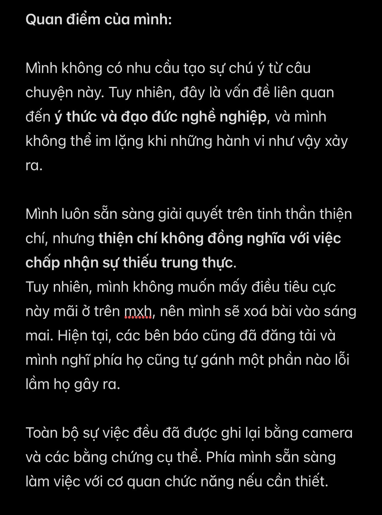 Chủ qu&aacute;n cafe nổi tiếng H&agrave; Nội tố ekip thời trang lẻn v&agrave;o nh&agrave; chụp ảnh: "Đang l&agrave;m việc với c&ocirc;ng an"- Ảnh 6.