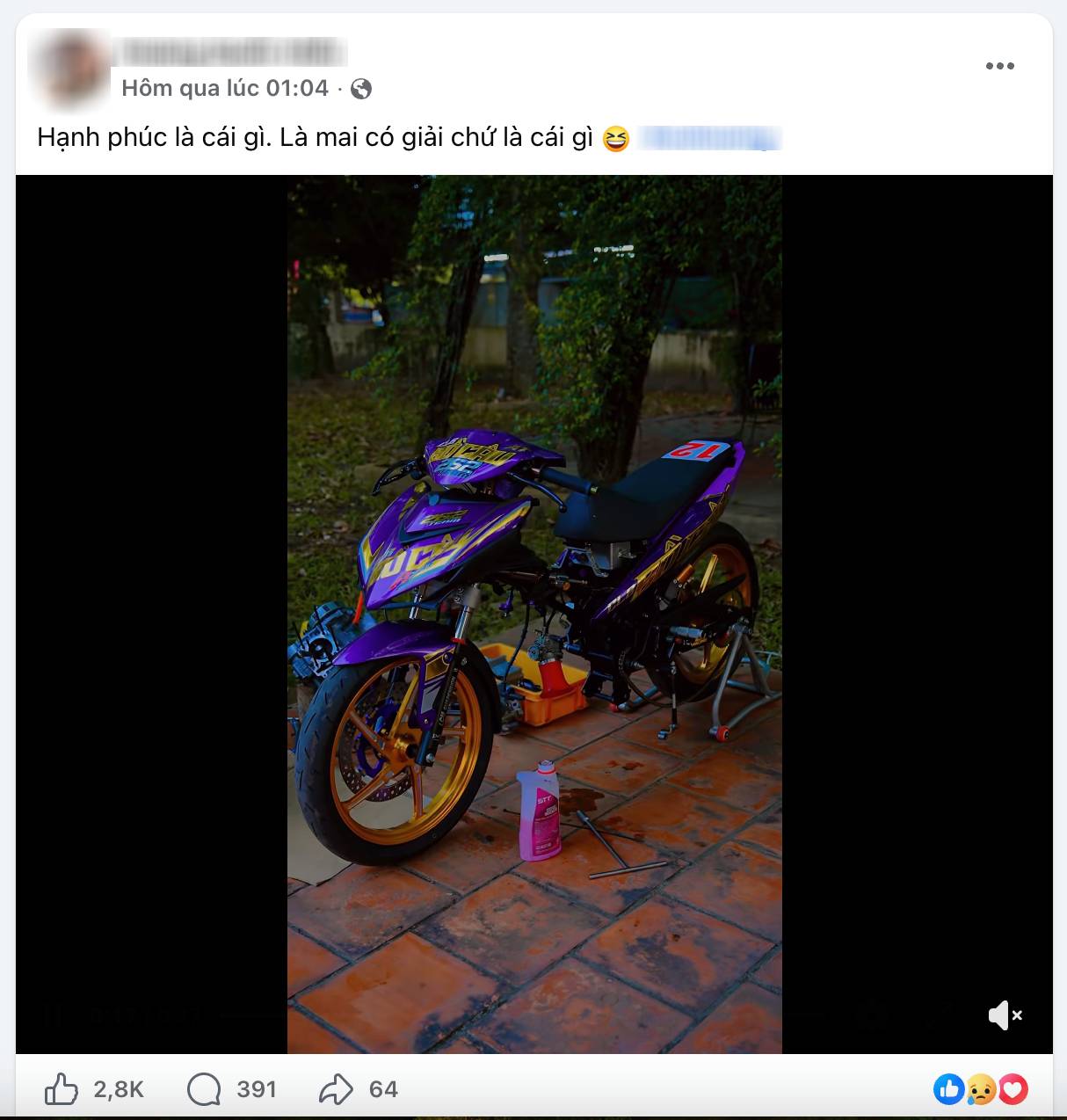 Chia sẻ cuối c&ugrave;ng về &ldquo;hạnh ph&uacute;c&rdquo; của tay đua trước ng&agrave;y tử nạn khiến nhiều người x&oacute;t xa- Ảnh 2.
