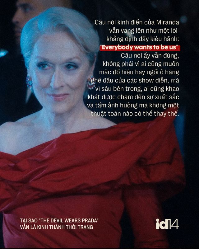 Tại sao The Devil Wears Prada vẫn l&agrave; kinh th&aacute;nh thời trang d&ugrave; thế giới đ&atilde; đổi thay đến ch&oacute;ng mặt?- Ảnh 15.