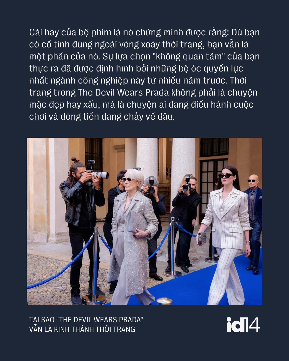 Tại sao The Devil Wears Prada vẫn l&agrave; kinh th&aacute;nh thời trang d&ugrave; thế giới đ&atilde; đổi thay đến ch&oacute;ng mặt?- Ảnh 3.
