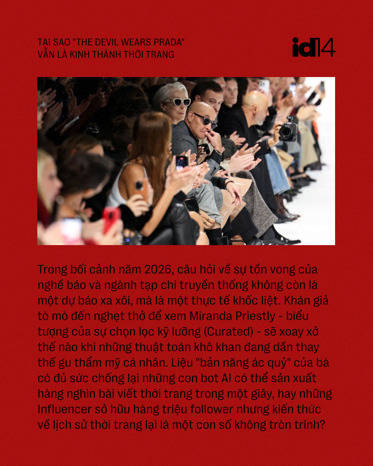Tại sao The Devil Wears Prada vẫn l&agrave; kinh th&aacute;nh thời trang d&ugrave; thế giới đ&atilde; đổi thay đến ch&oacute;ng mặt?- Ảnh 12.