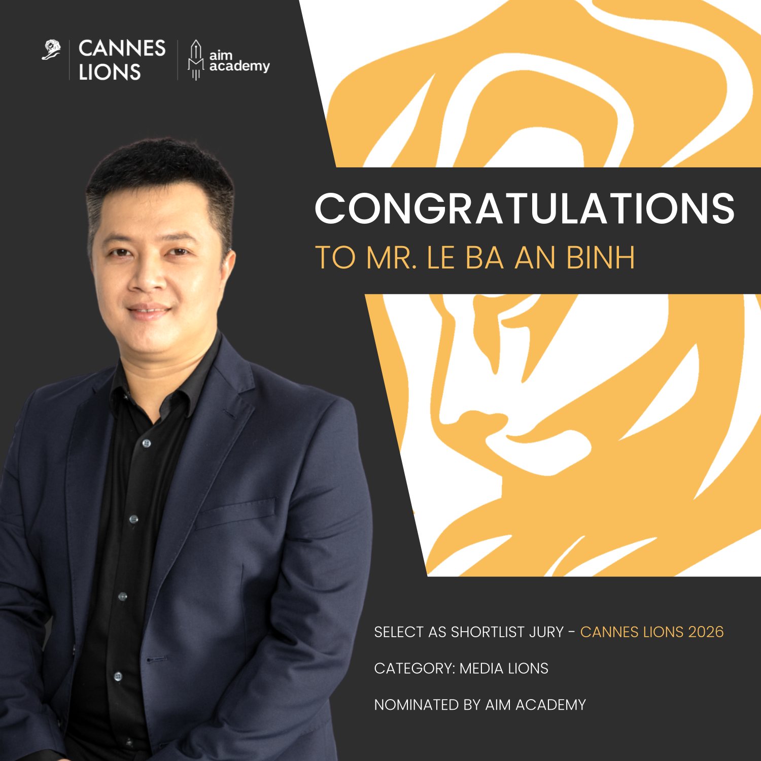 Việt Nam c&oacute; 2 đại diện l&agrave;m gi&aacute;m khảo Cannes Lions 2026: Đạo diễn nổi tiếng v&agrave; l&atilde;nh đạo cấp cao của một &ldquo;&ocirc;ng lớn&rdquo;- Ảnh 1.